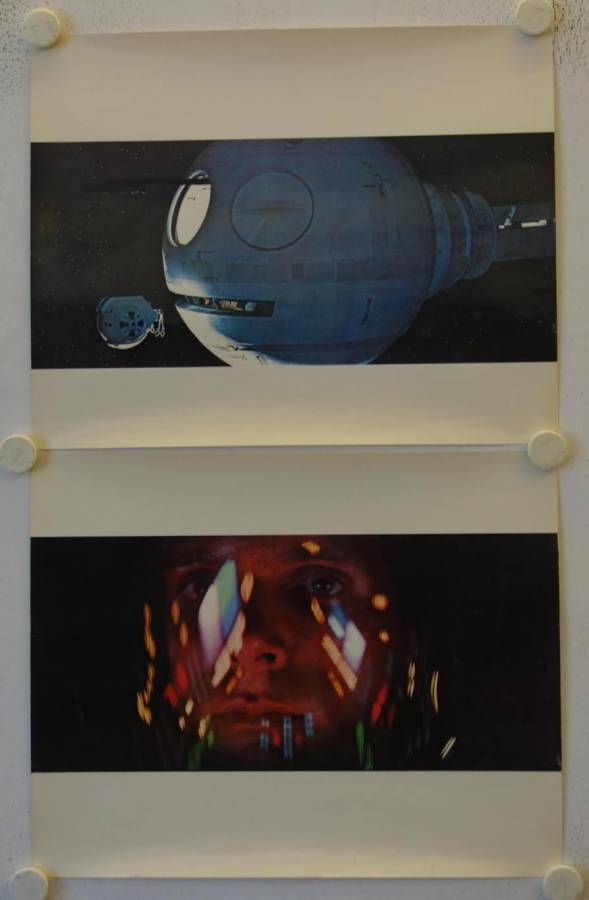 2001 - Odyssee im Weltraum originales italienisches Filmplakat Set